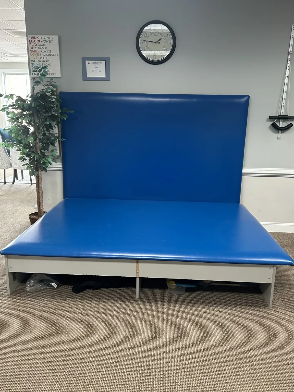 Inside Apple Wellness Chiropractic Center in Winchester, VA (therapy table)