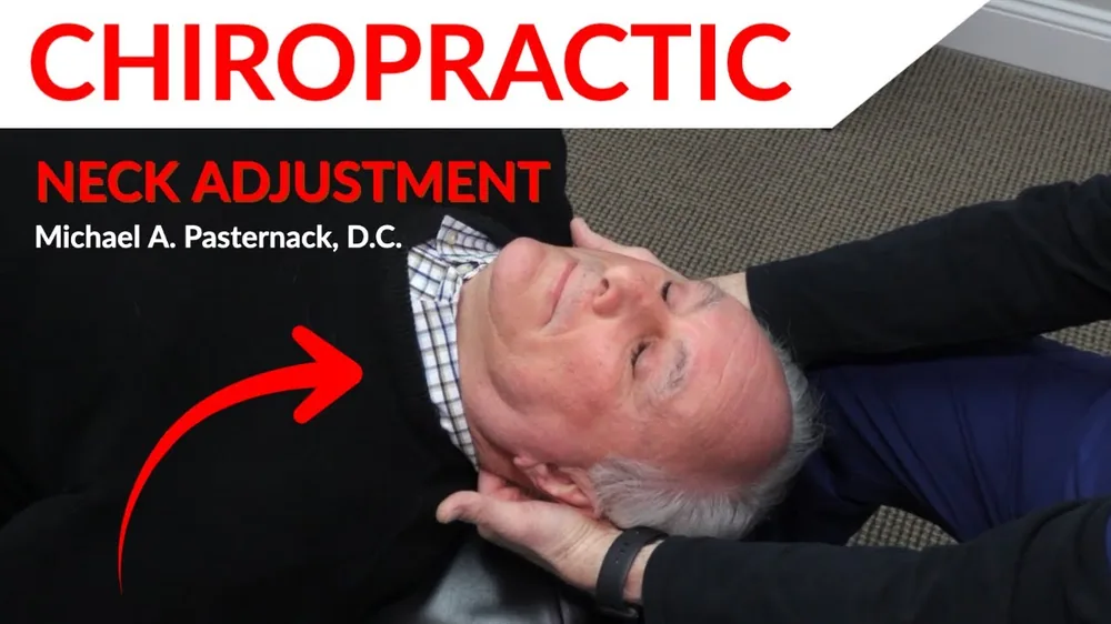 Chiropractic NECK ADJUSTMENT [Demonstration Video] - Chiropractor Winchester VA
